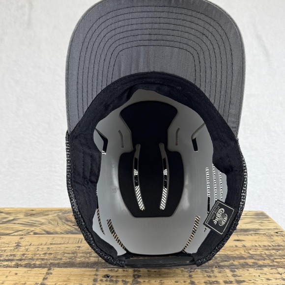 Pawpaw Hat Cap Snap Back Gray Black Mesh Trucker Patch Grandpa Mens Gift - Picture 5 of 7